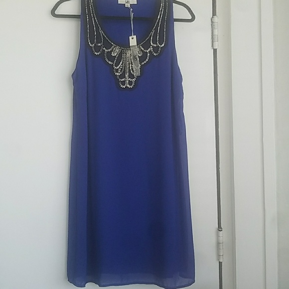 Modcloth Dresses & Skirts - Beautiful Sapphire Blue Sleevless/Mini  Dress